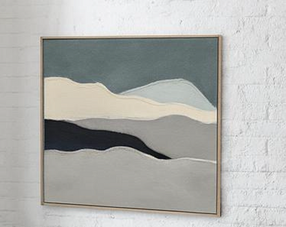 Wall Art - Cloudy Mountain