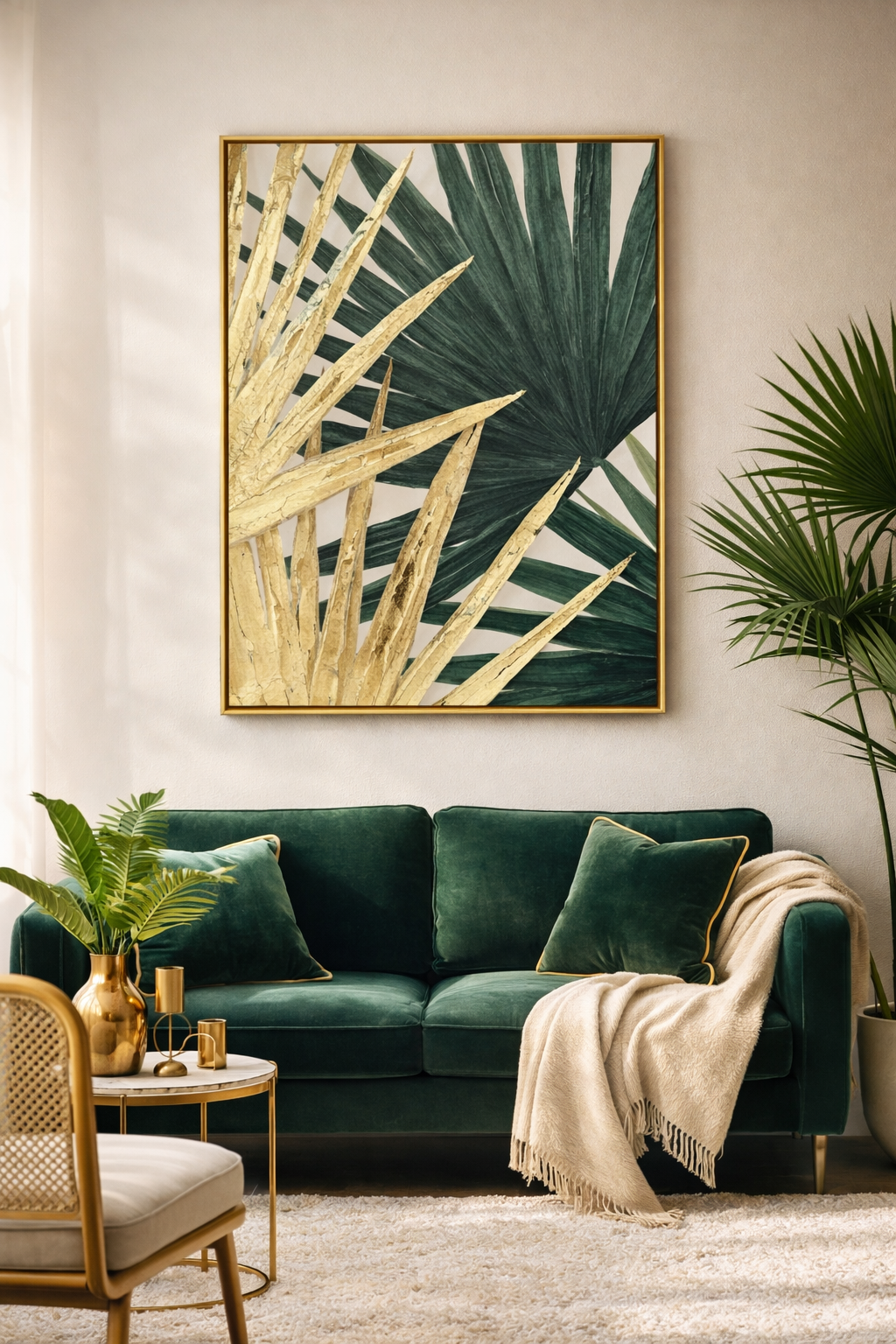 Wall Art - Foil Fans 1