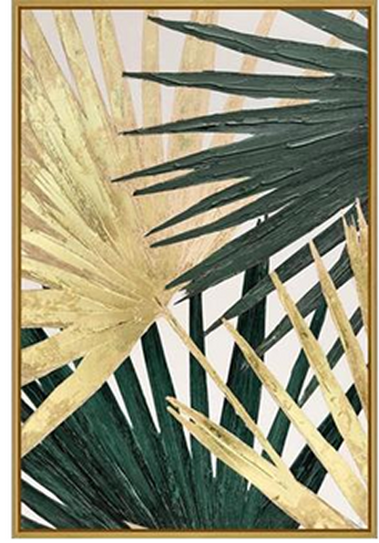 Wall Art - Foil Fans 1
