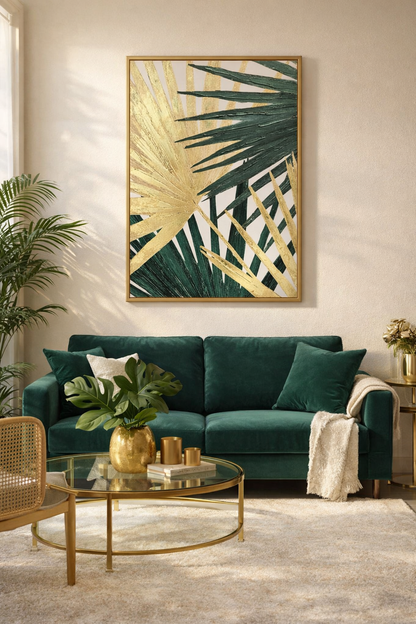 Wall Art - Foil Fans 2