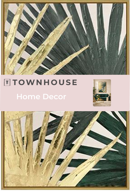 Wall Art - Foil Fans 2