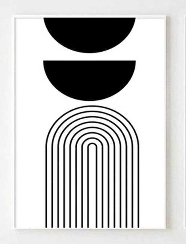 Wall Art - Modern Lines 1