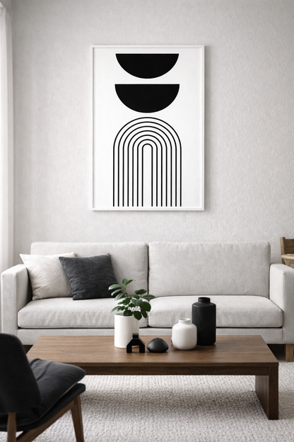 Wall Art - Modern Lines 2