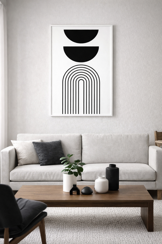 Wall Art - Modern Lines 2