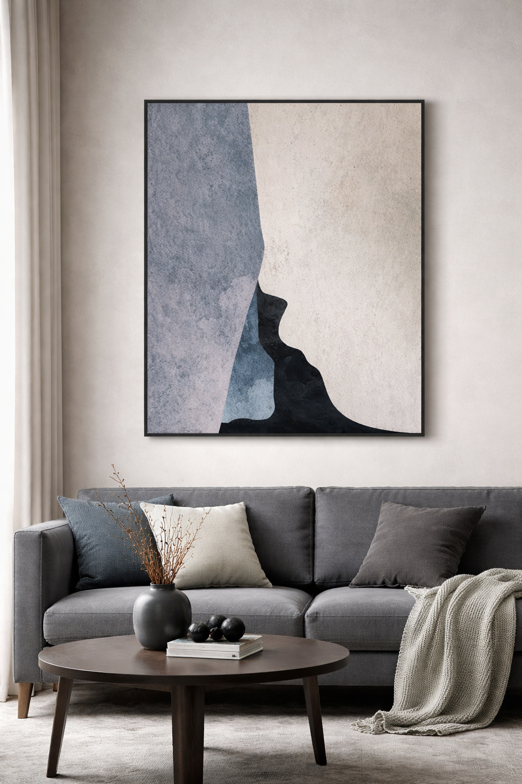 Wall Art - Moody Tides