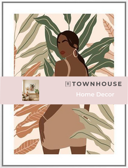 Wall Art - Tropical Lady 1
