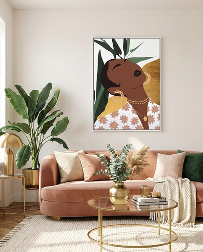 Wall Art - Tropical Lady 2