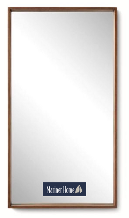 Wood Framed Tall Mirror