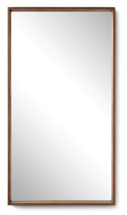 Wood Framed Tall Mirror