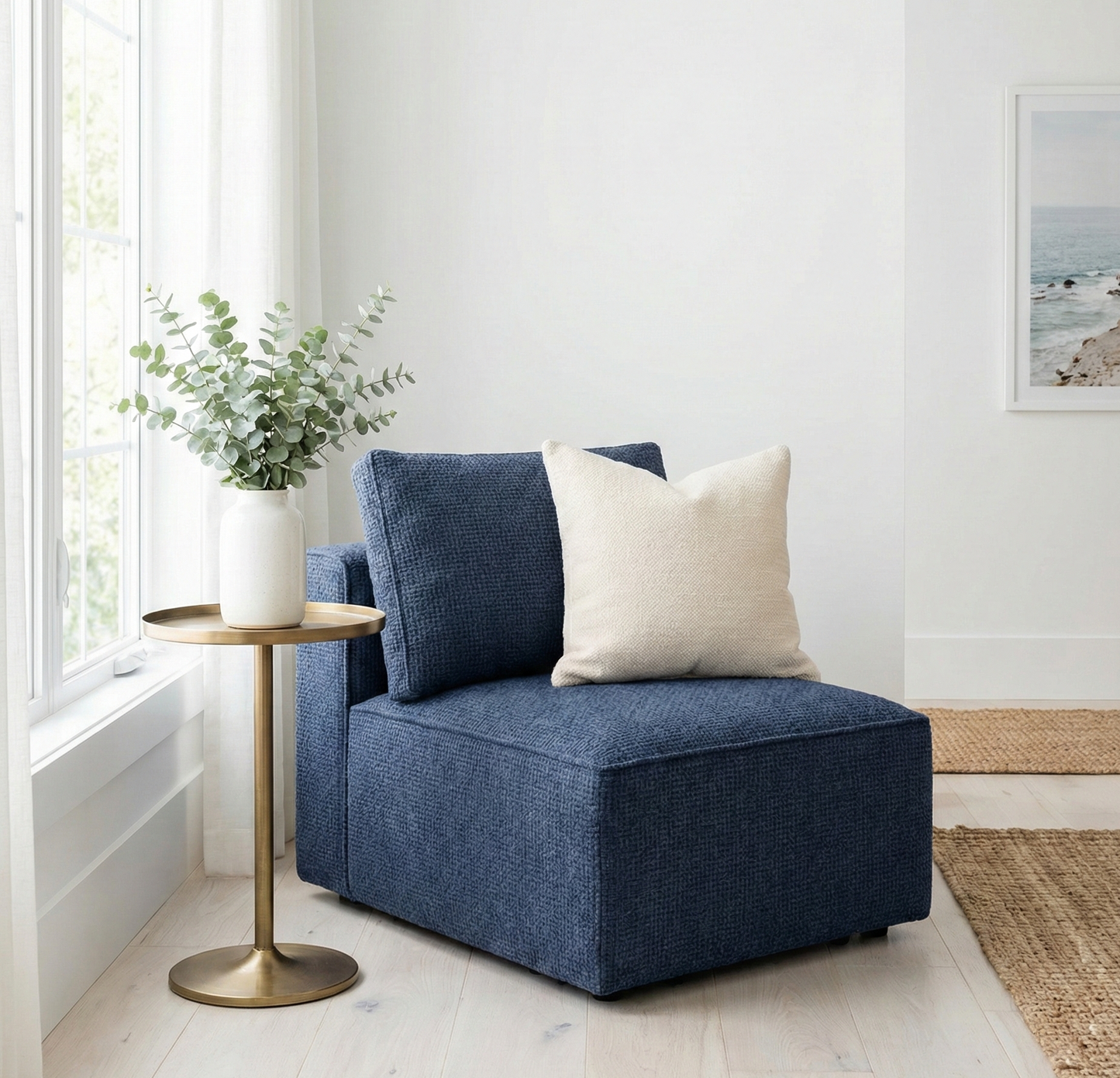 Armless Chair (27.8 x 35.4 x 25.6)