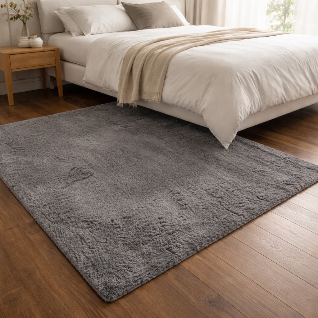 Low Pile Faux Fur Rug (100% Polyester)