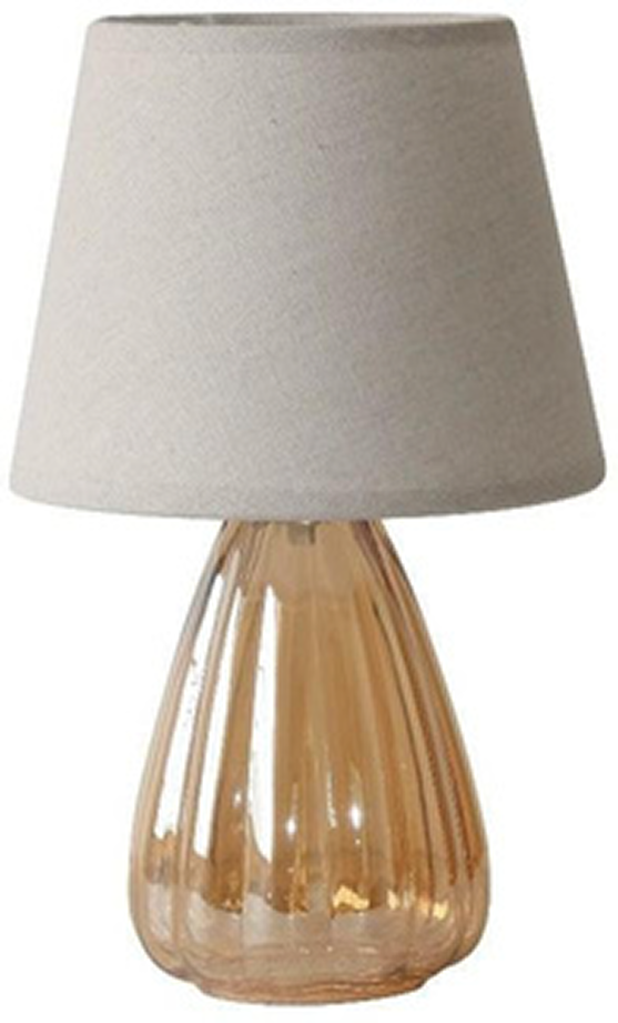 Small Desk Lamp - Glass Base