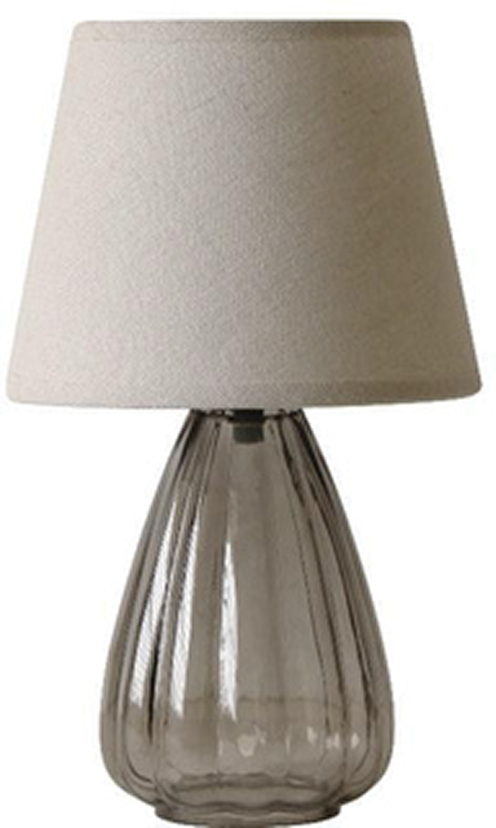 Small Desk Lamp - Glass Base