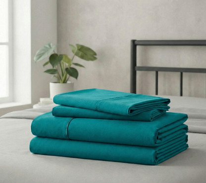 Solid Microfiber Sheet Set