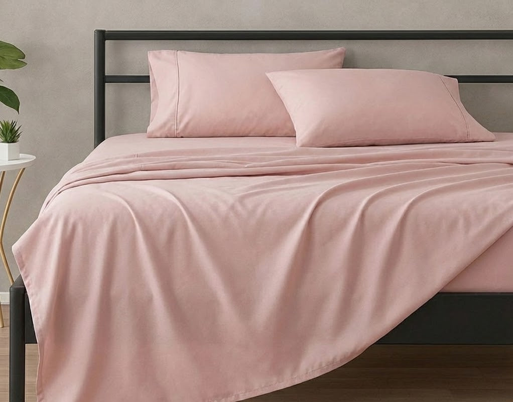 Solid Microfiber Sheet Set