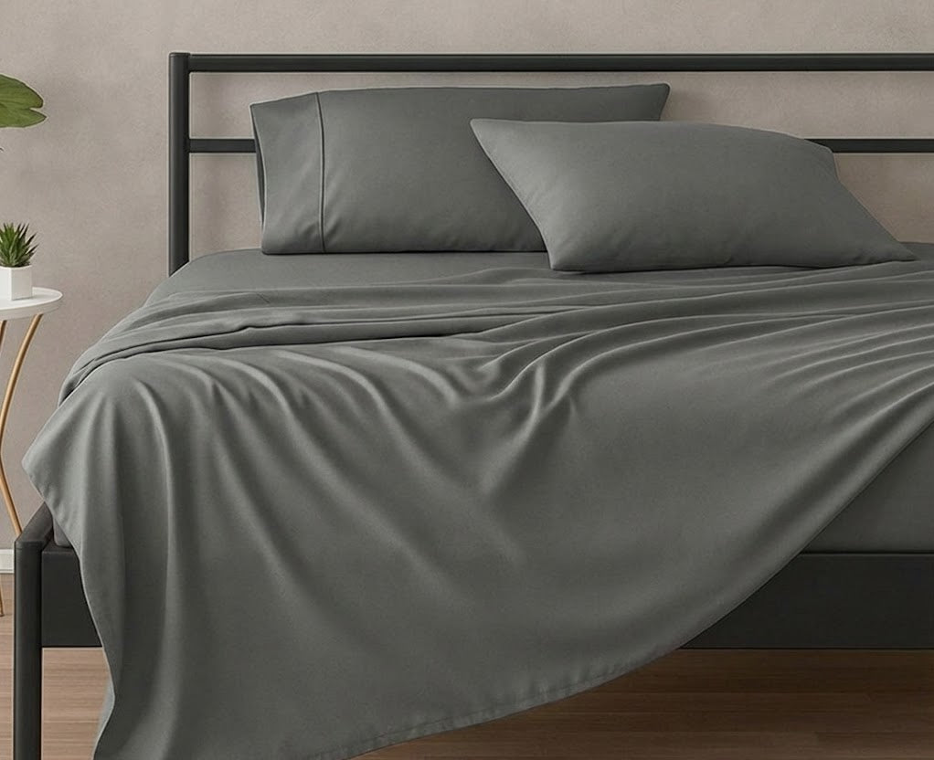 Solid Microfiber Sheet Set
