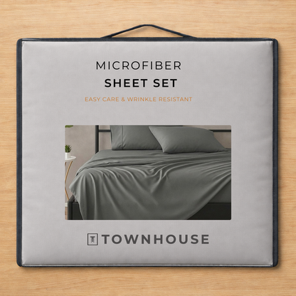 Solid Microfiber Sheet Set