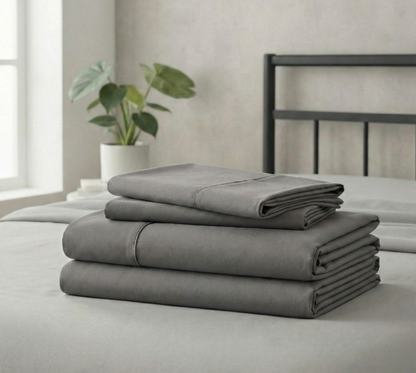 Solid Microfiber Sheet Set
