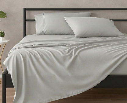 Solid Microfiber Sheet Set