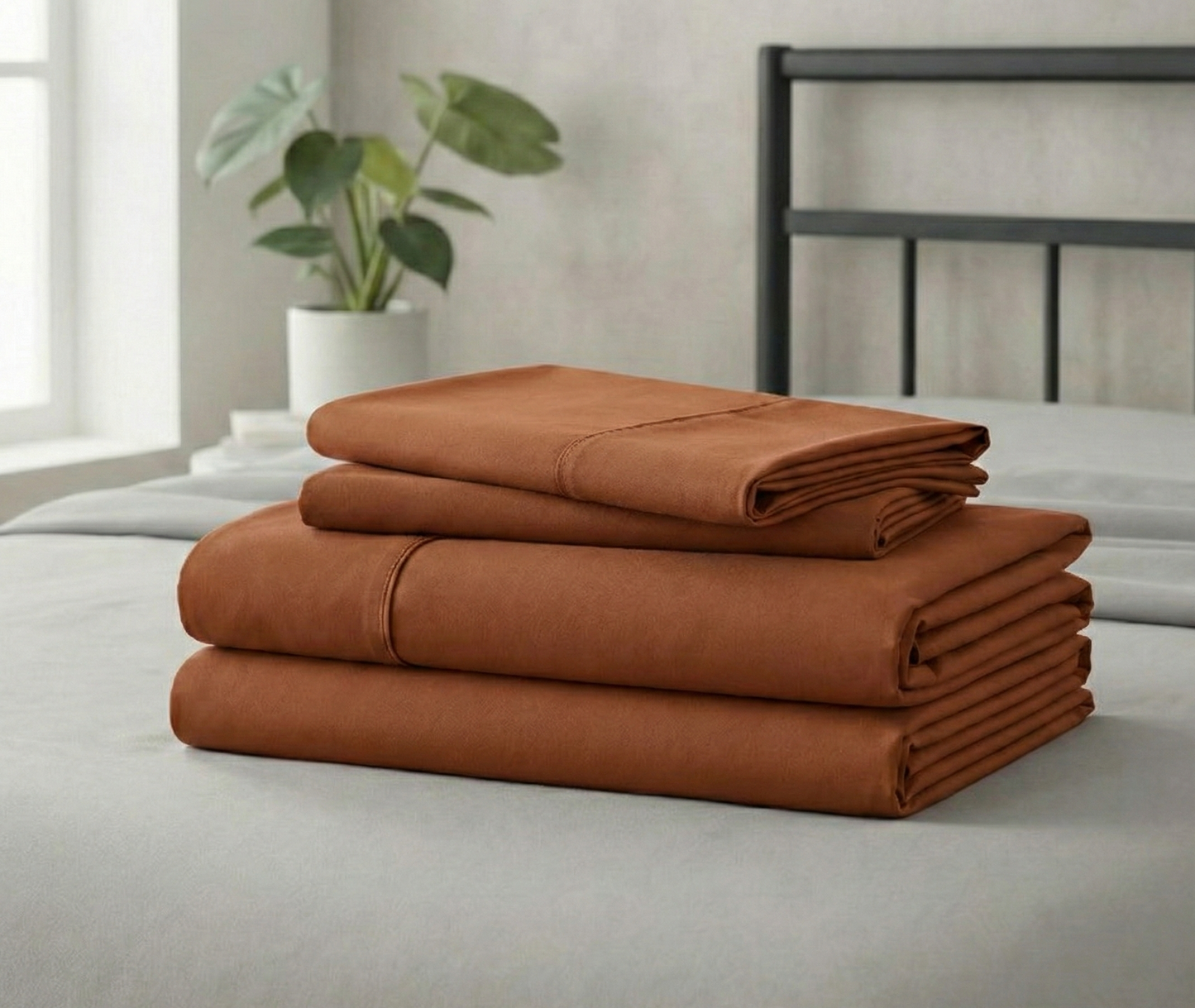 Solid Microfiber Sheet Set