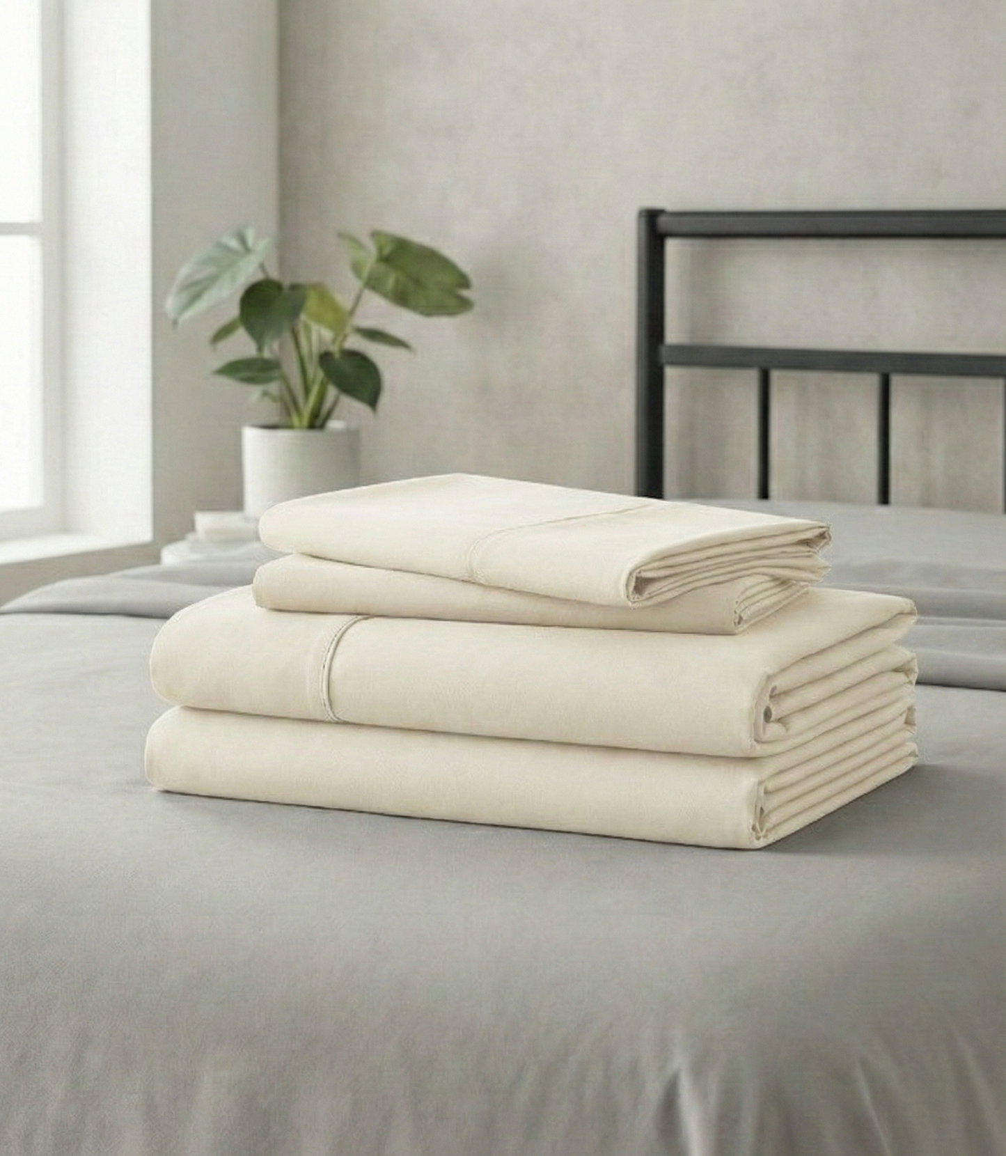 Solid Microfiber Sheet Set