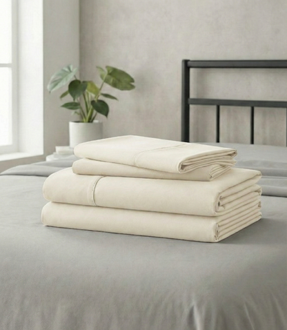 Solid Microfiber Sheet Set