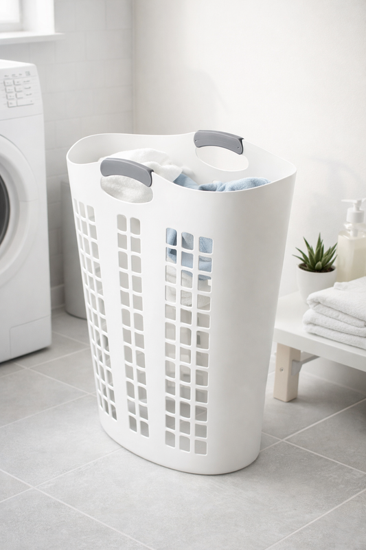 PLASTIC LAUNDRY BASKET
