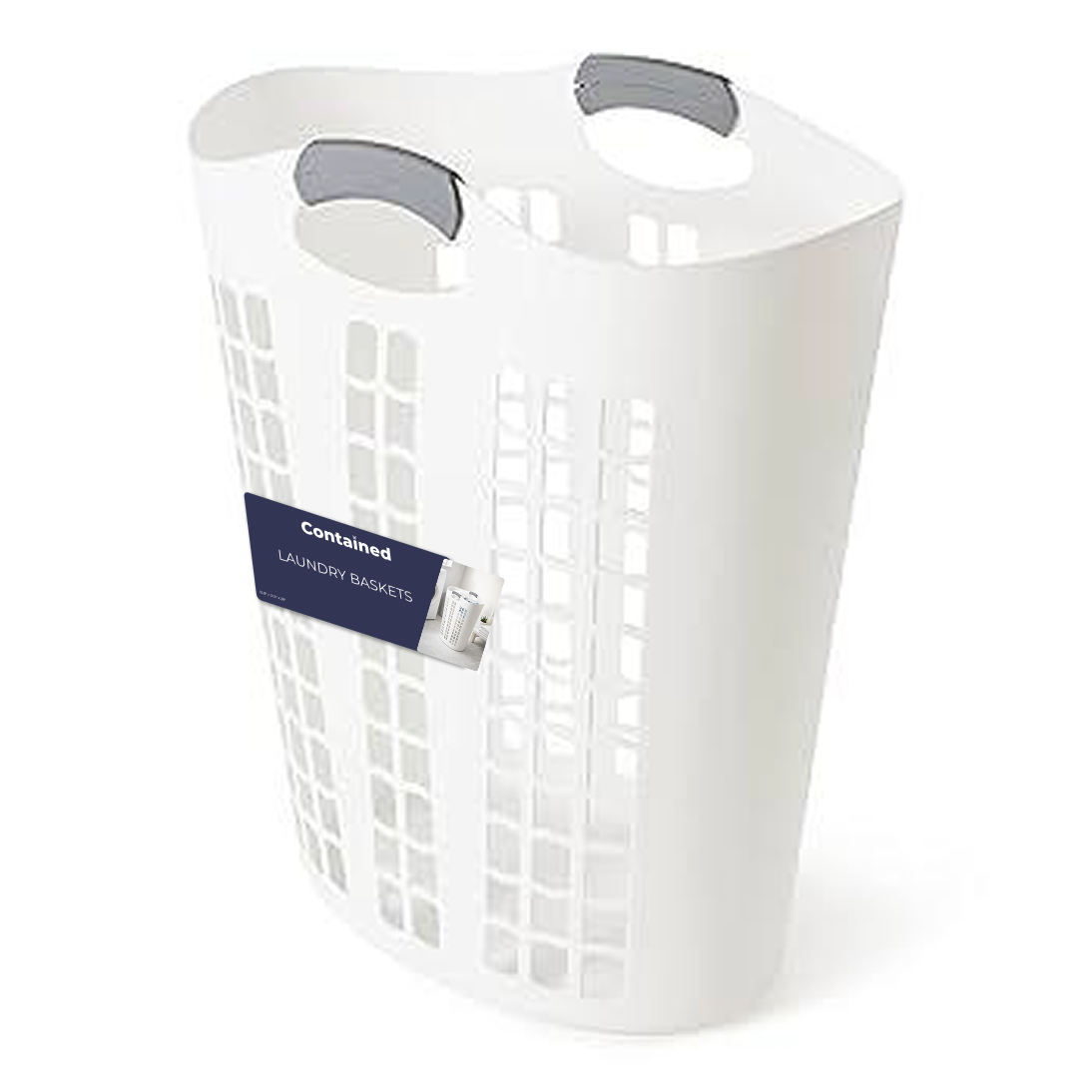 PLASTIC LAUNDRY BASKET
