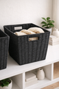 2 PC PAPER RATTAN KD CUBE