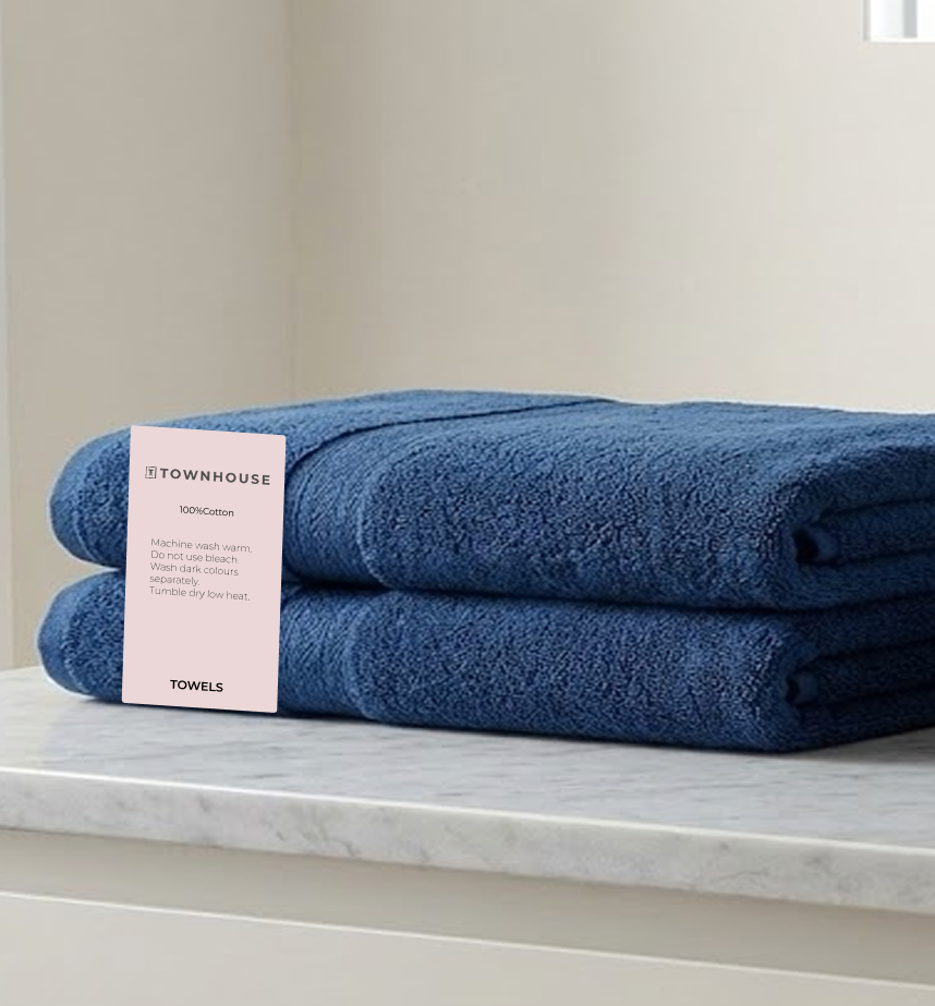 Cotton 2-Piece Bath Towel Set