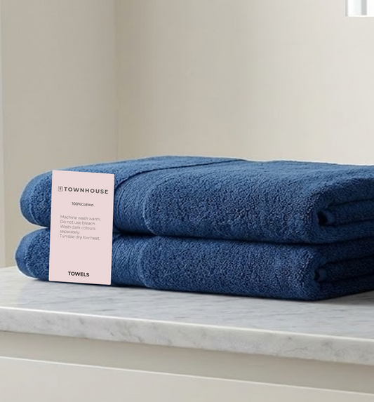 Cotton 2-Piece Bath Towel Set