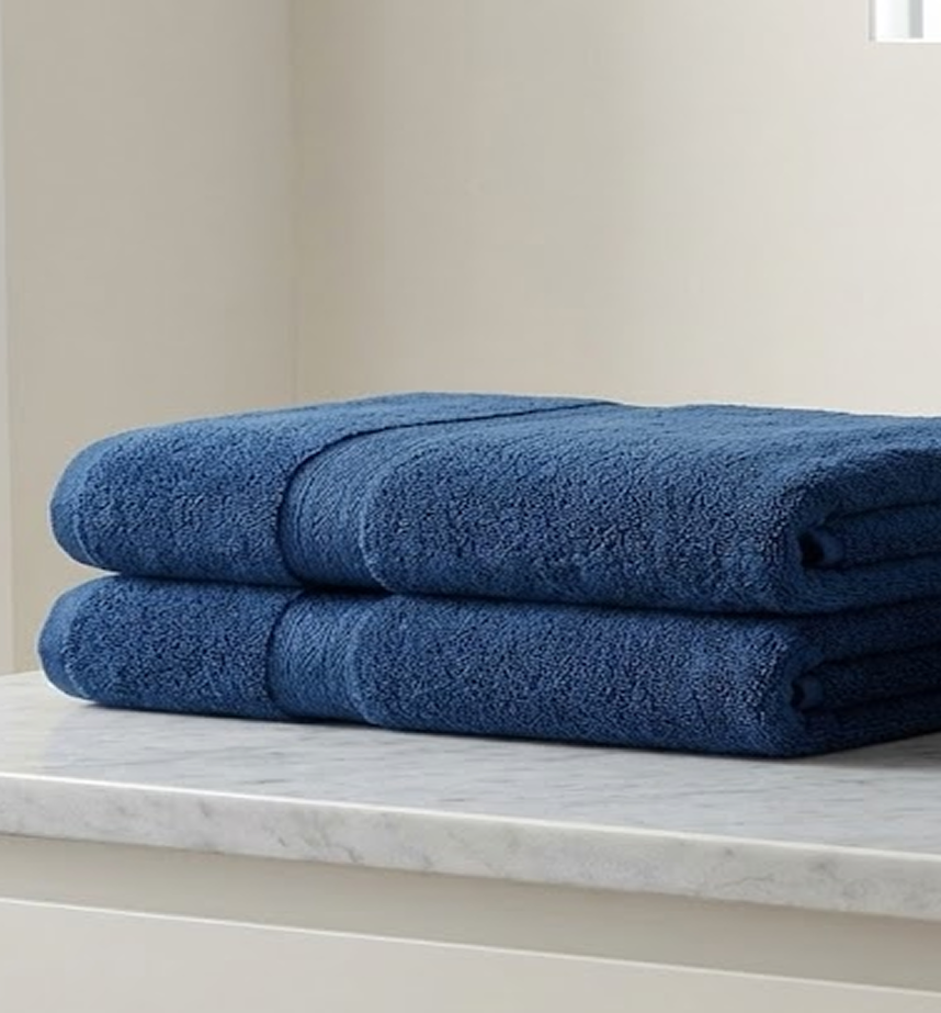 Cotton 2-Piece Bath Towel Set