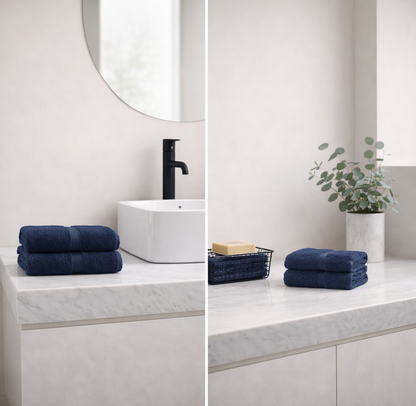 Cotton 4-Piece Wash Cloth Set