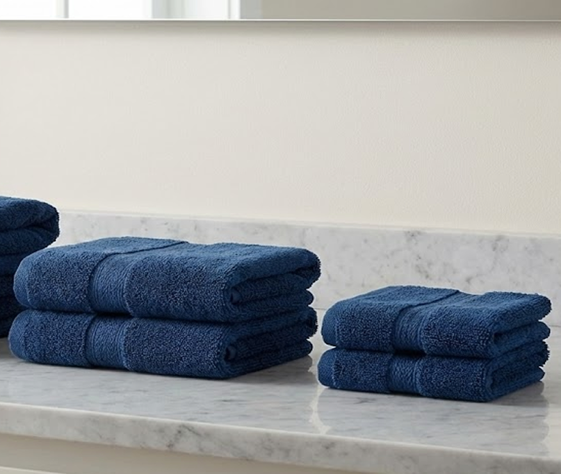 Cotton 4-Piece Wash Cloth Set