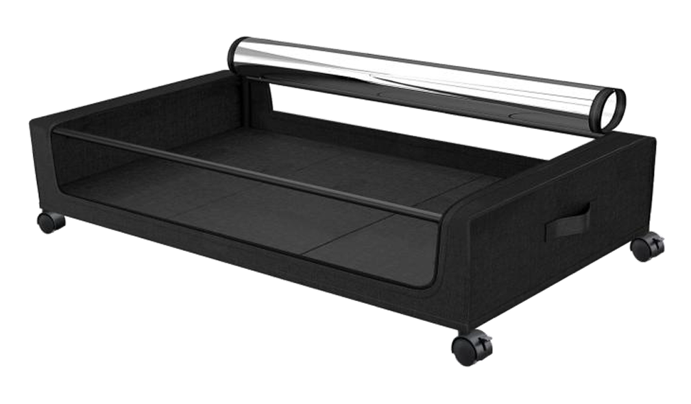 UNDERBED STORAGE RACK WITH CASTERS